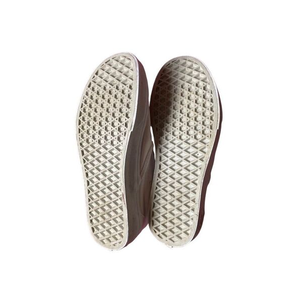 Vans unisex, white classic canvas slip on sneakers M/5W/6.5. - Picture 6 of 6